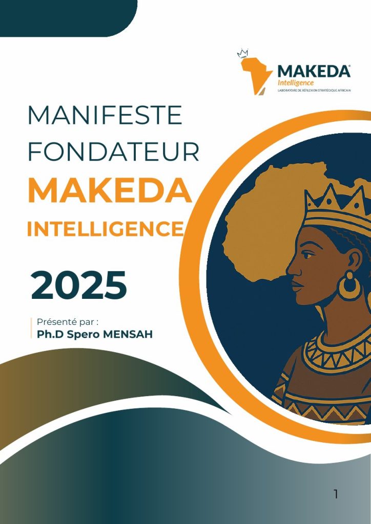 Couverture — Manifeste fondateur de MAKEDA Intelligence